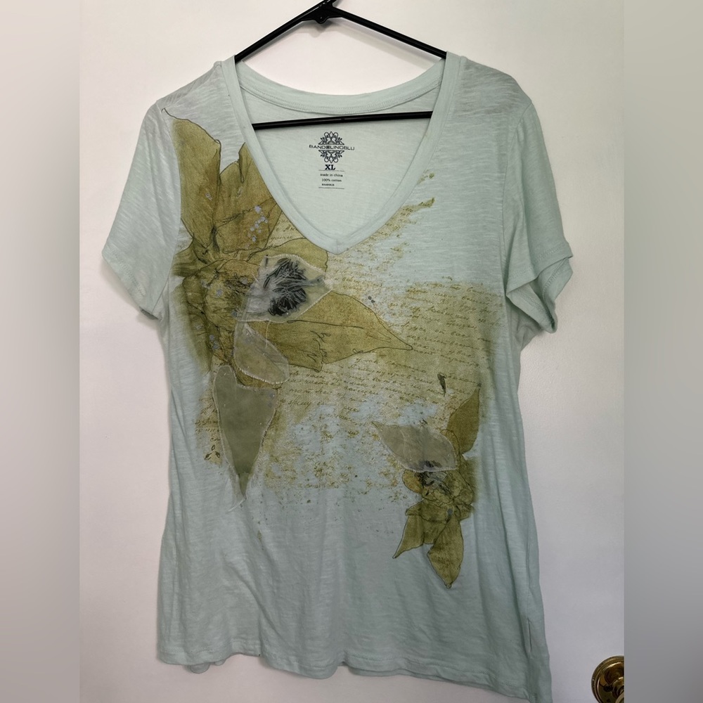 Bandolier Blu V-neck shirt